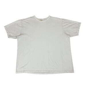 Whitesville Blank Basic White Cotton Tee Shirt Men's 2XL Made in Japan